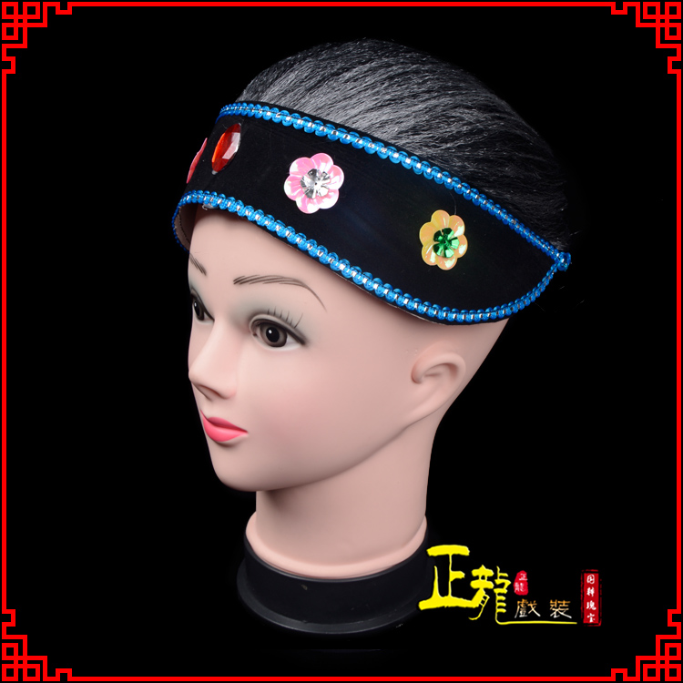 海安老旦媒婆穷老太婆假发套 老旦头套