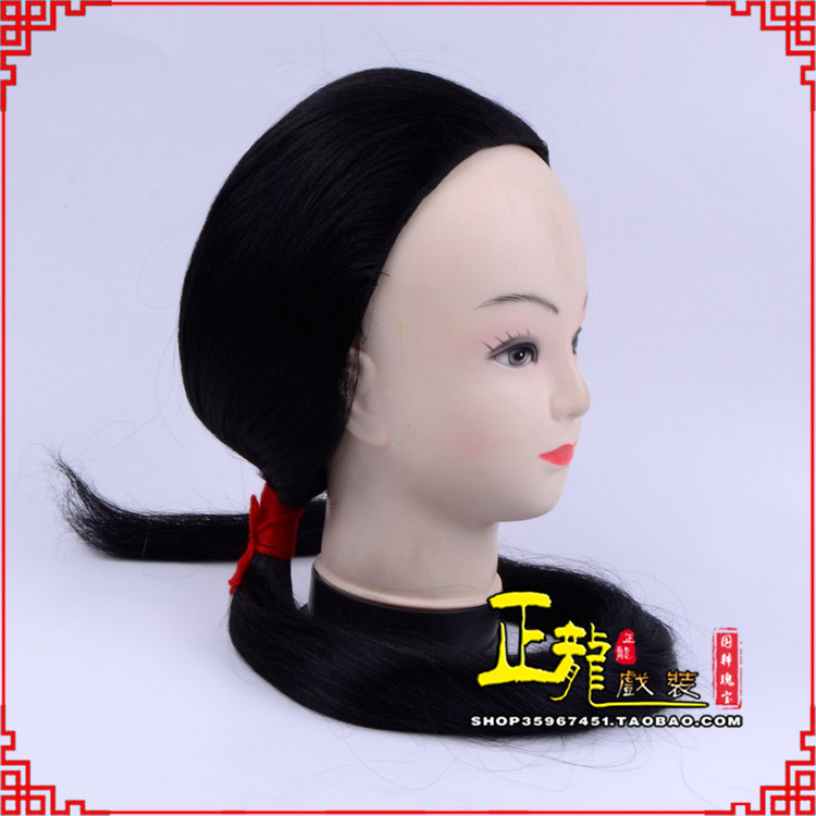 海安古装影视演出头套花旦假发 真发古装发