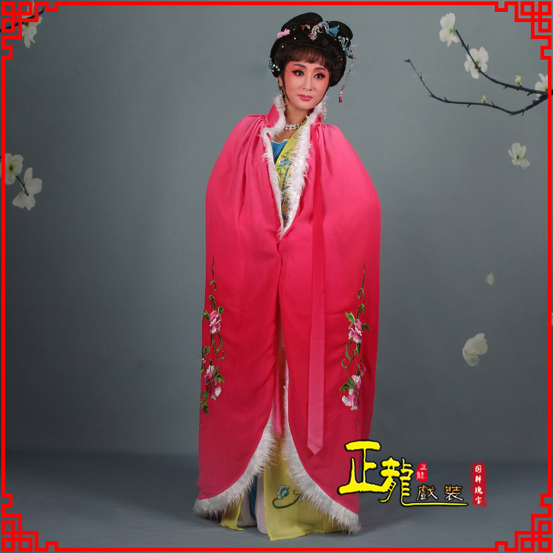海安小花旦绣花斗篷 花旦披风