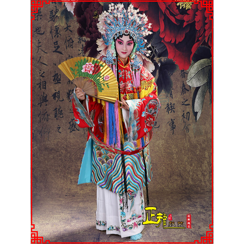 海安凤袍杨贵妃贵妃醉酒 软绉团凤女蟒