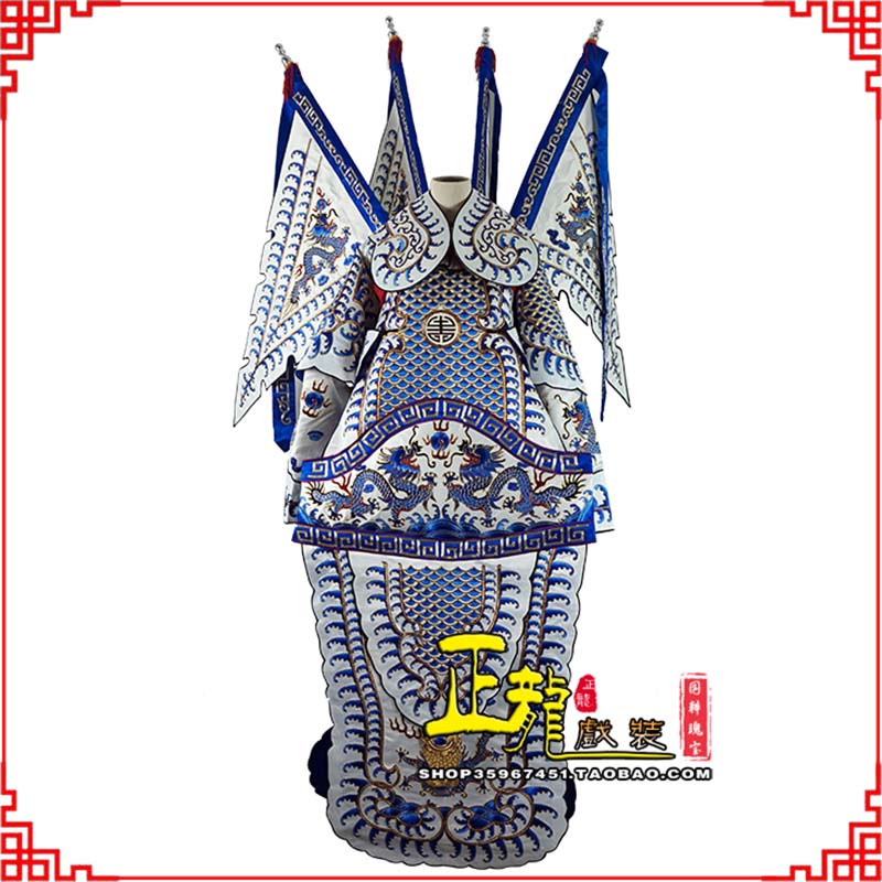 海安武生武将大靠祥龙勾金